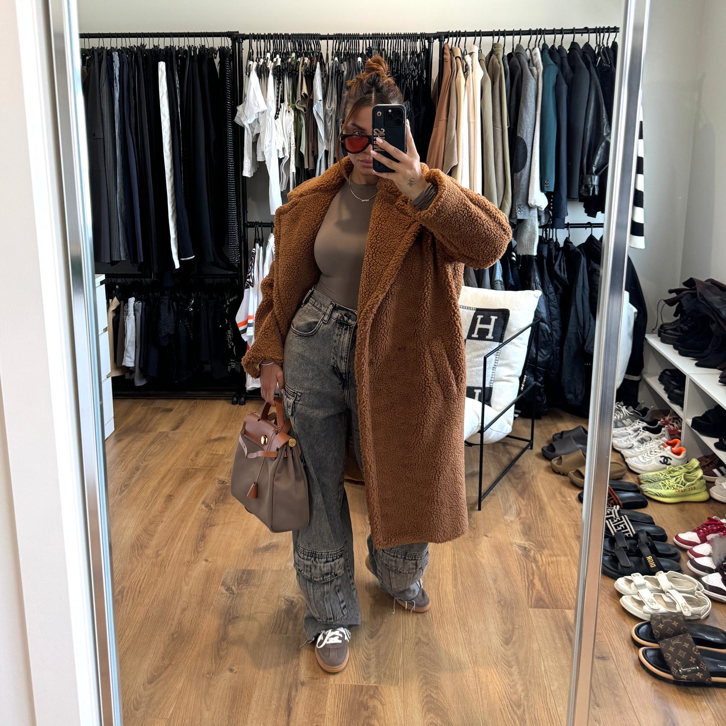 THE TEDDY COAT (BROWN)