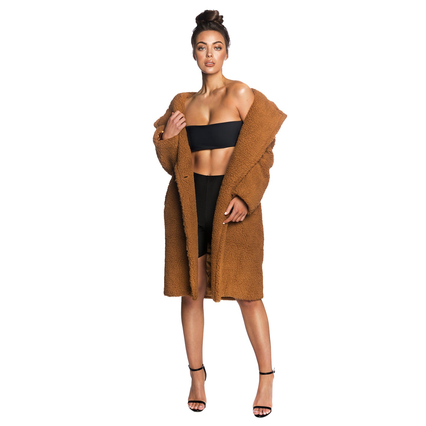 THE TEDDY COAT (BROWN)