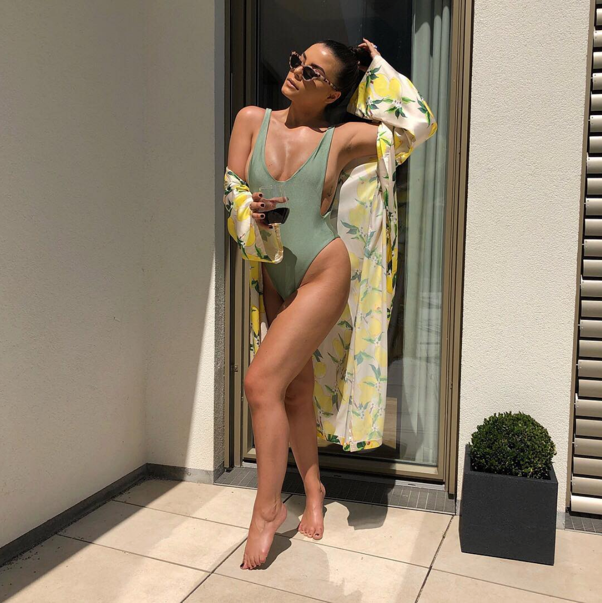 The Amalfi Kimono