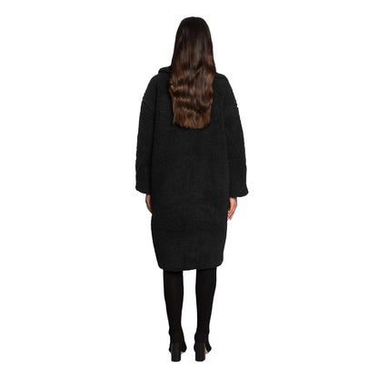 THE TEDDY COAT (BLACK)