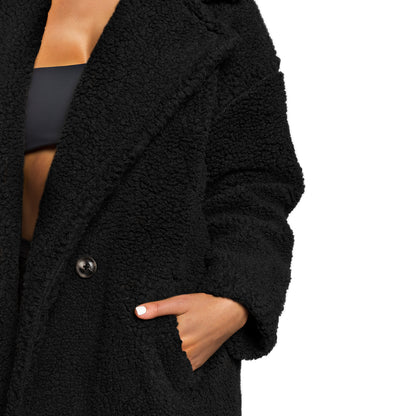 THE TEDDY COAT (BLACK)