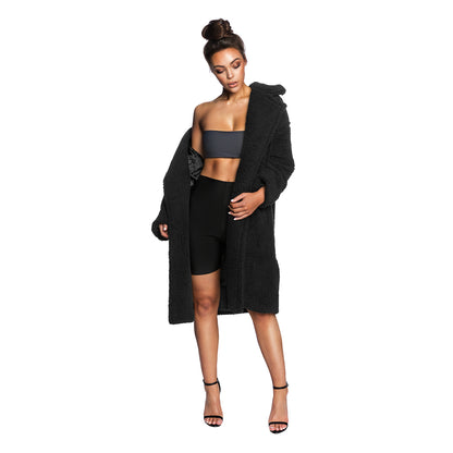 THE TEDDY COAT (BLACK)