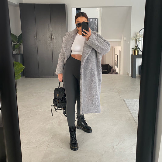 THE TEDDY COAT (GREY)
